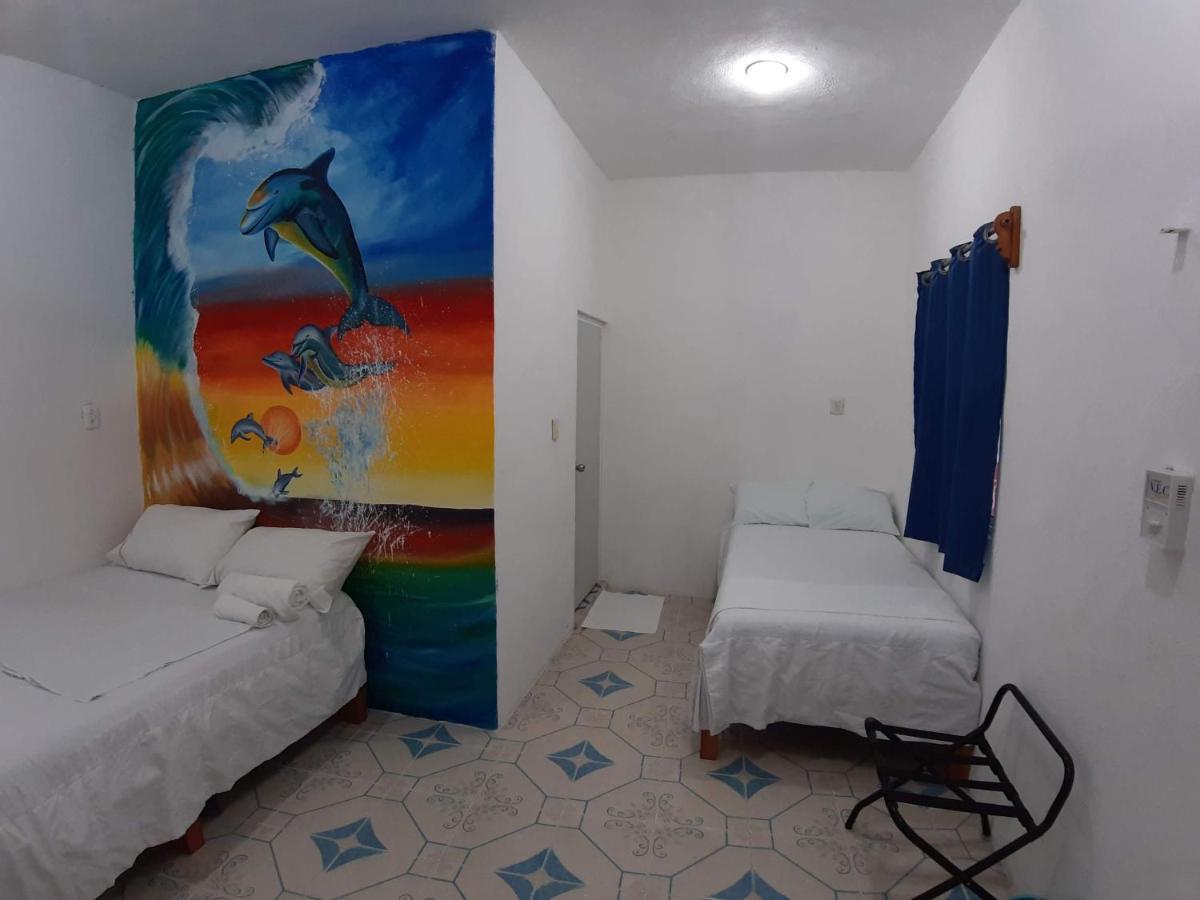 Habitaciones Chiquil Ha Río Lagartos Buitenkant foto